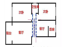 入戶(hù)門(mén)正對(duì)著衛(wèi)生間，客人來(lái)了太尷尬了